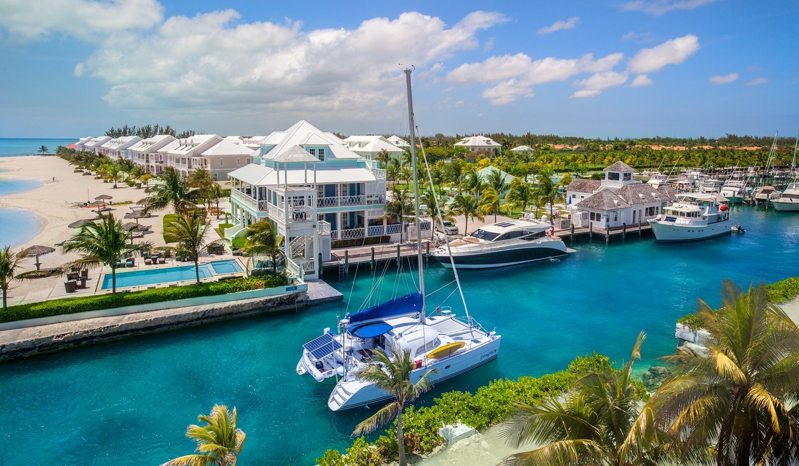 Palm Cay Nassau Bahamas - condos and marina homes for sale